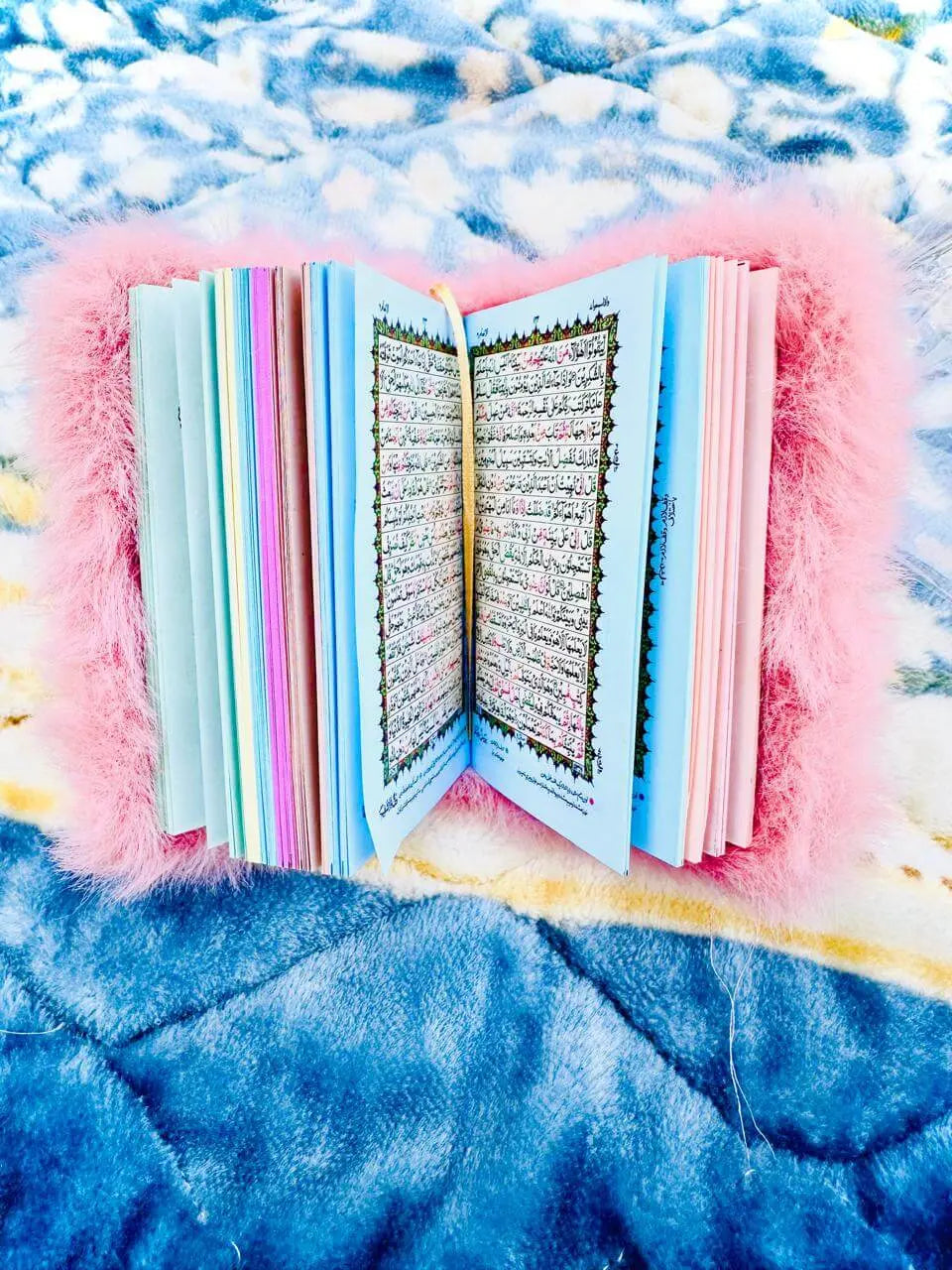 Luxury Mini Quran - Premium pink  Edition(WITH FREE ATTAR OR TASBI GHIFT )FREE DELIVERY